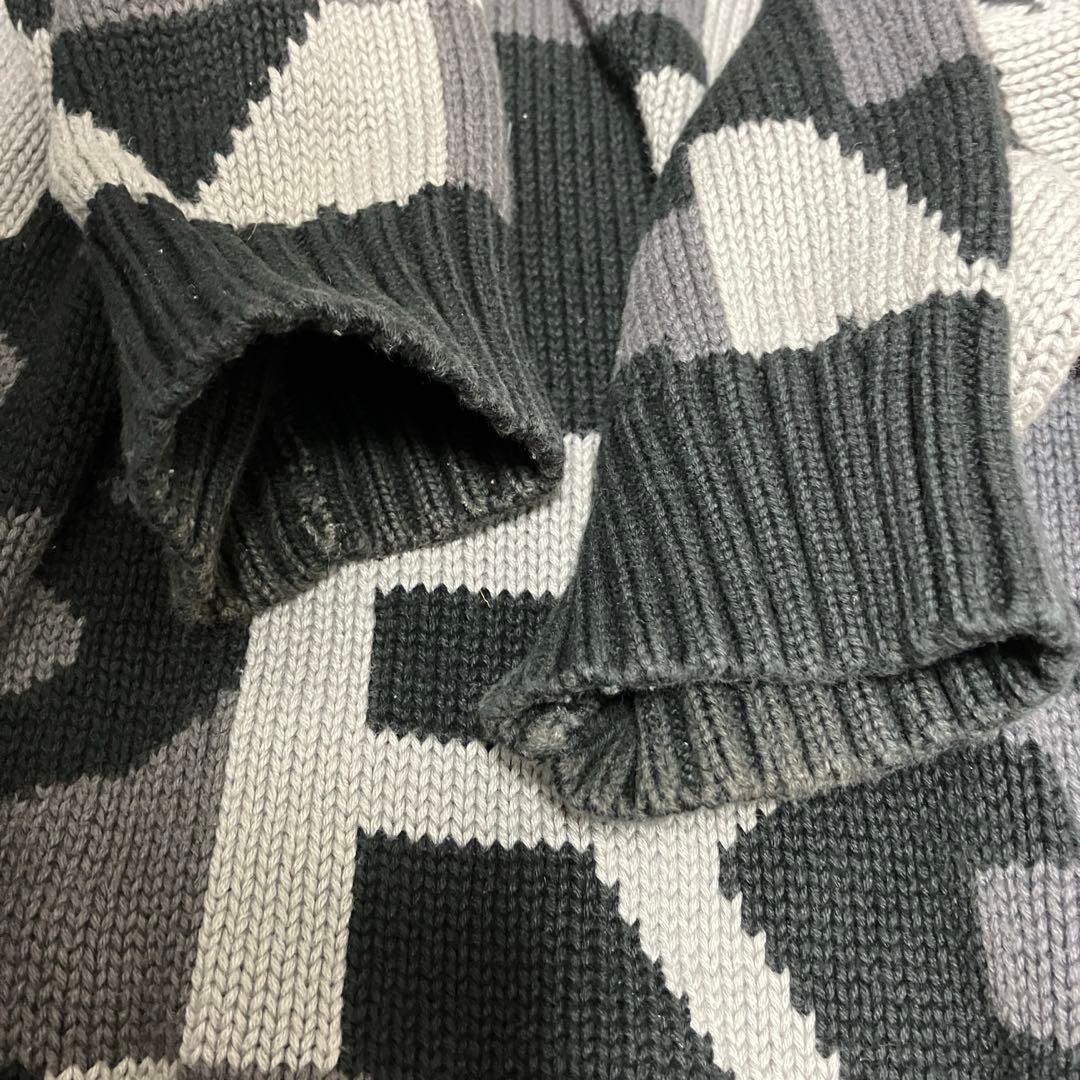 Supreme ロゴニットセーター ブラック シュプリーム ニット セーター