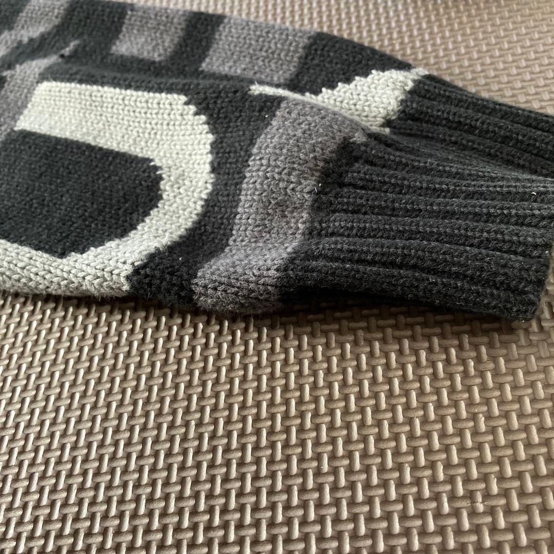 Supreme ロゴニットセーター ブラック シュプリーム ニット セーター