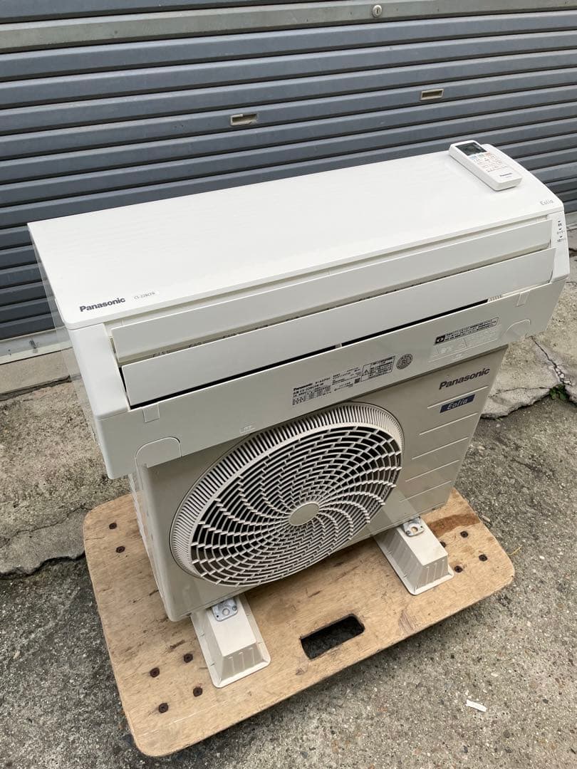 割と綺麗　Panasonic 6畳用エアコン　エオリア　CS-228CFR