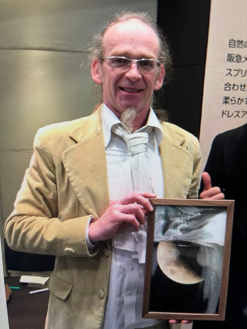 くじら　サンドピクチャー ムーンライト MOONLIGHT 月と波