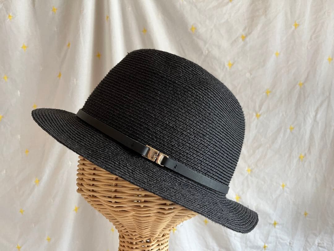 専用！ヘレンカミンスキー☆黒　ハット　帽子　中折帽