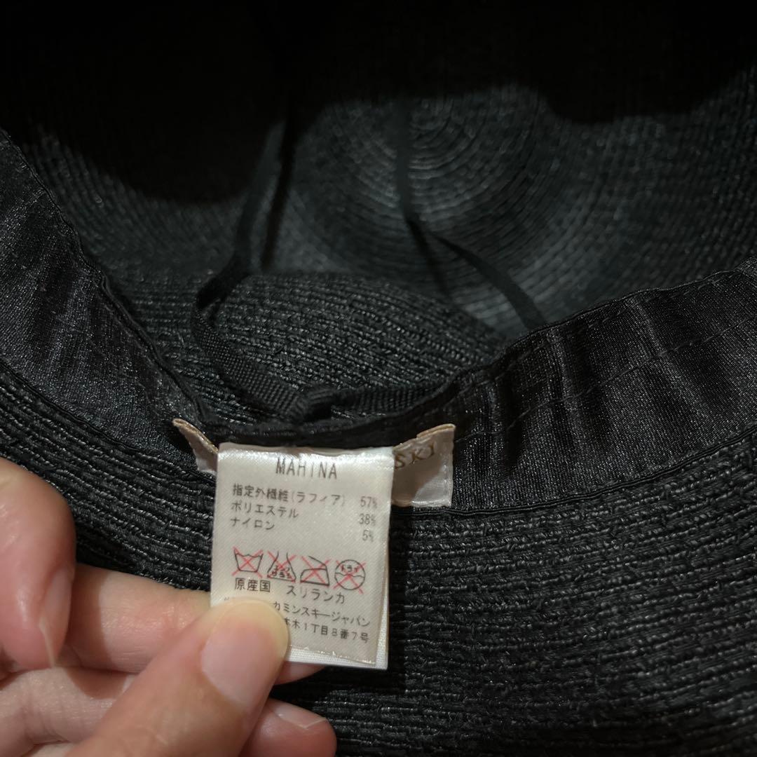 専用！ヘレンカミンスキー☆黒　ハット　帽子　中折帽