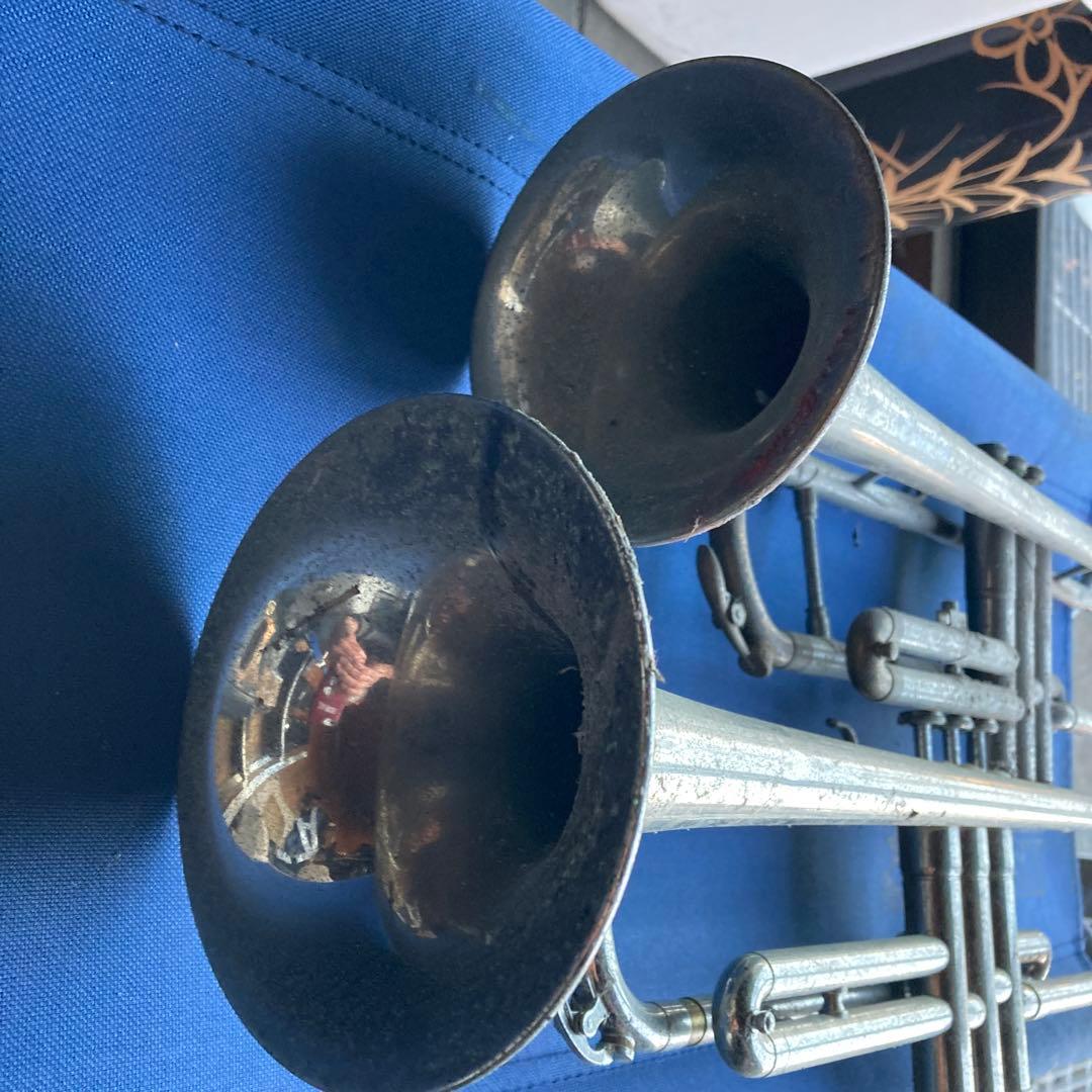 大幅値下げトランペット本体 2本セット 使用感あり錆汚れジャンクパーツ取り用2台