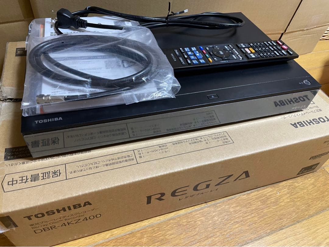 [美品・5年保証有り]REGZA DBR_4KZ400 4Kブルーレイレコーダー