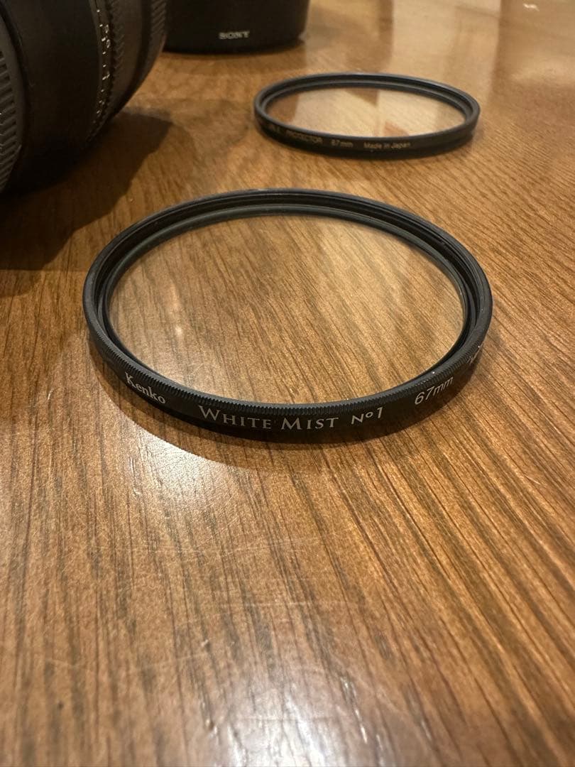 SONY FE 単焦点レンズ　24mm F1.4 GM + フィルター2枚