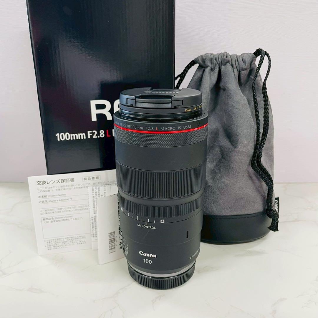 美品 Canon RF 100mm F2.8 L MACRO IS USM