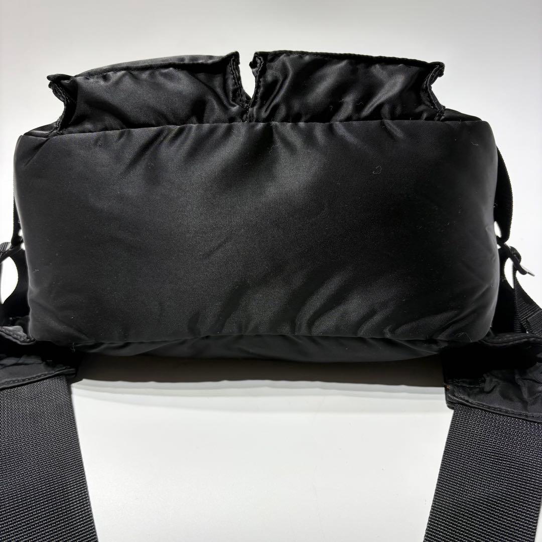 美品 PORTER ポーター タンカー ウエストバッグ ボディバッグ ブラック