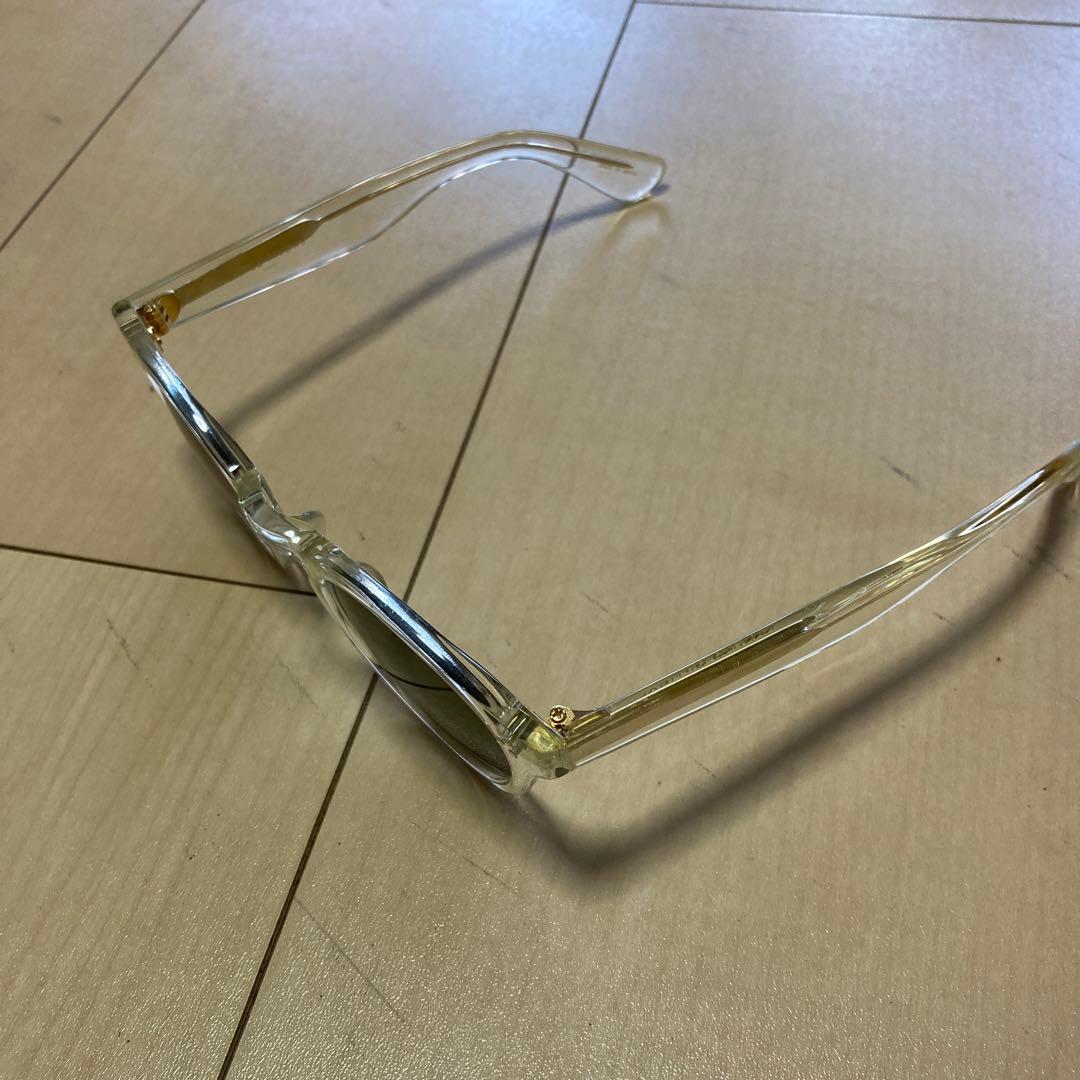 美品！常田大希着用ブランド！金子メガネ！！大人気クリアフレームラウンド型