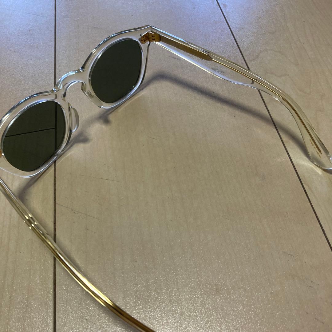 美品！常田大希着用ブランド！金子メガネ！！大人気クリアフレームラウンド型