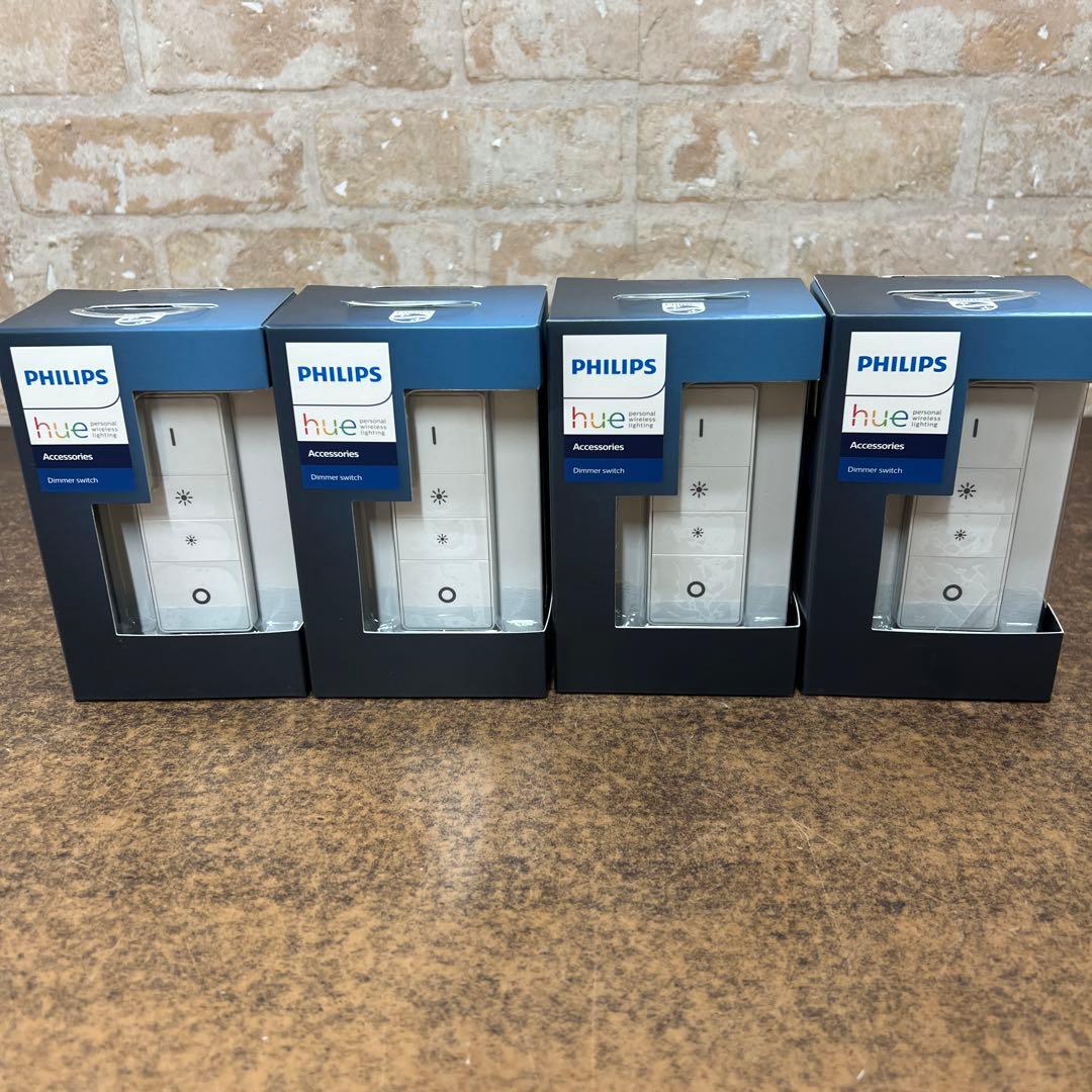 PHILIPS Hue Dimmer Switch 4個セット