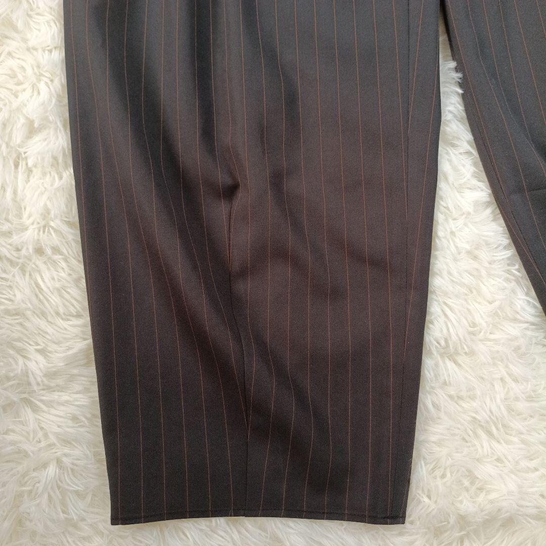 25AW極美品✨アドーア　ストライプツイルバレルパンツ　36　オンライン完売品
