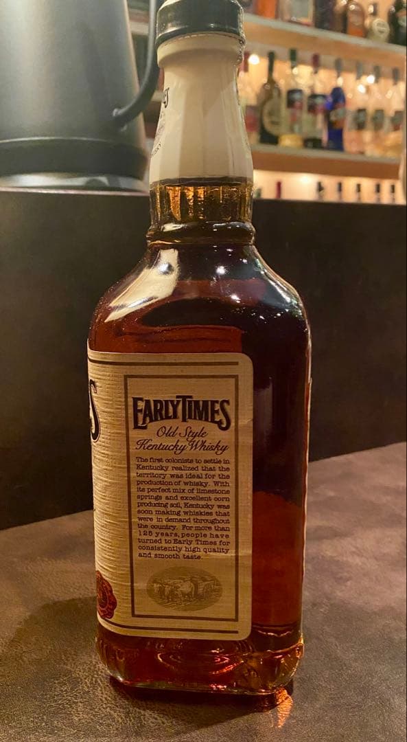 バーボン アーリータイムス 旧ボトル 新品！未開封！レア！