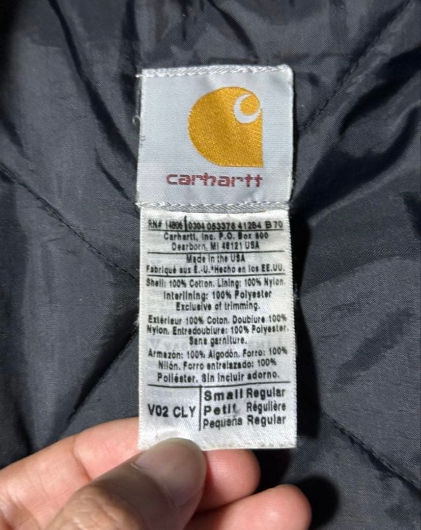 ‼️Vintage Carhartt ダックベスト V02 CLY サイズ:S