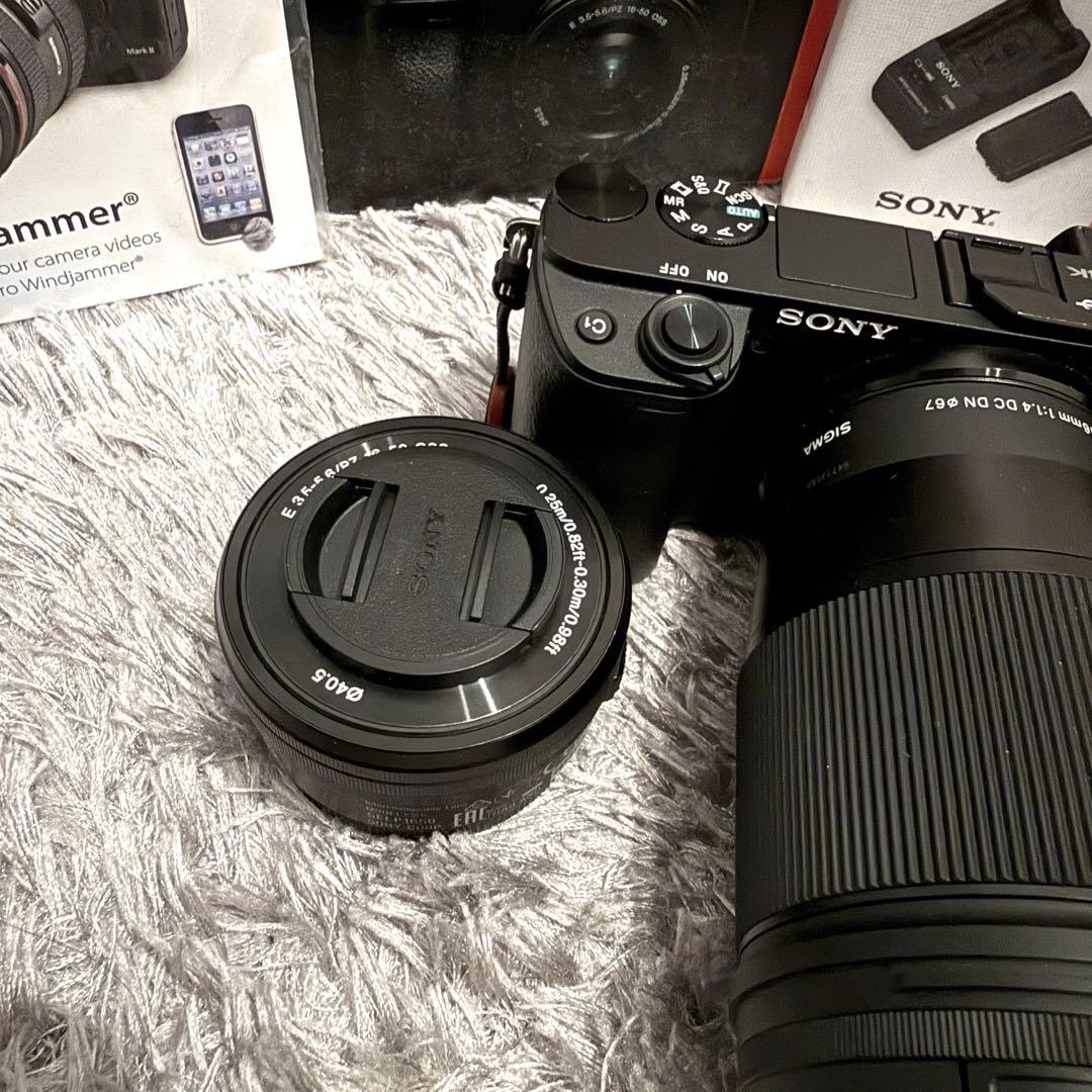 SONY α6400 Sigma 16mm F1.4セット