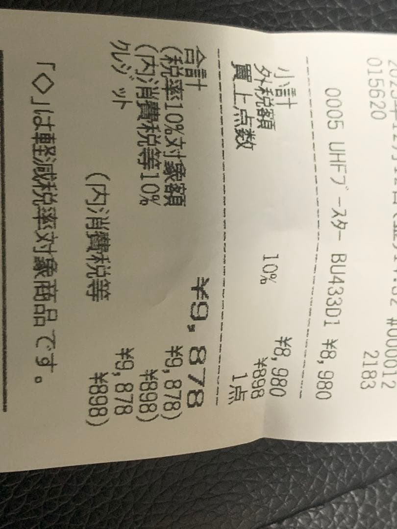 UHFアンテナ BU433D1 33dB