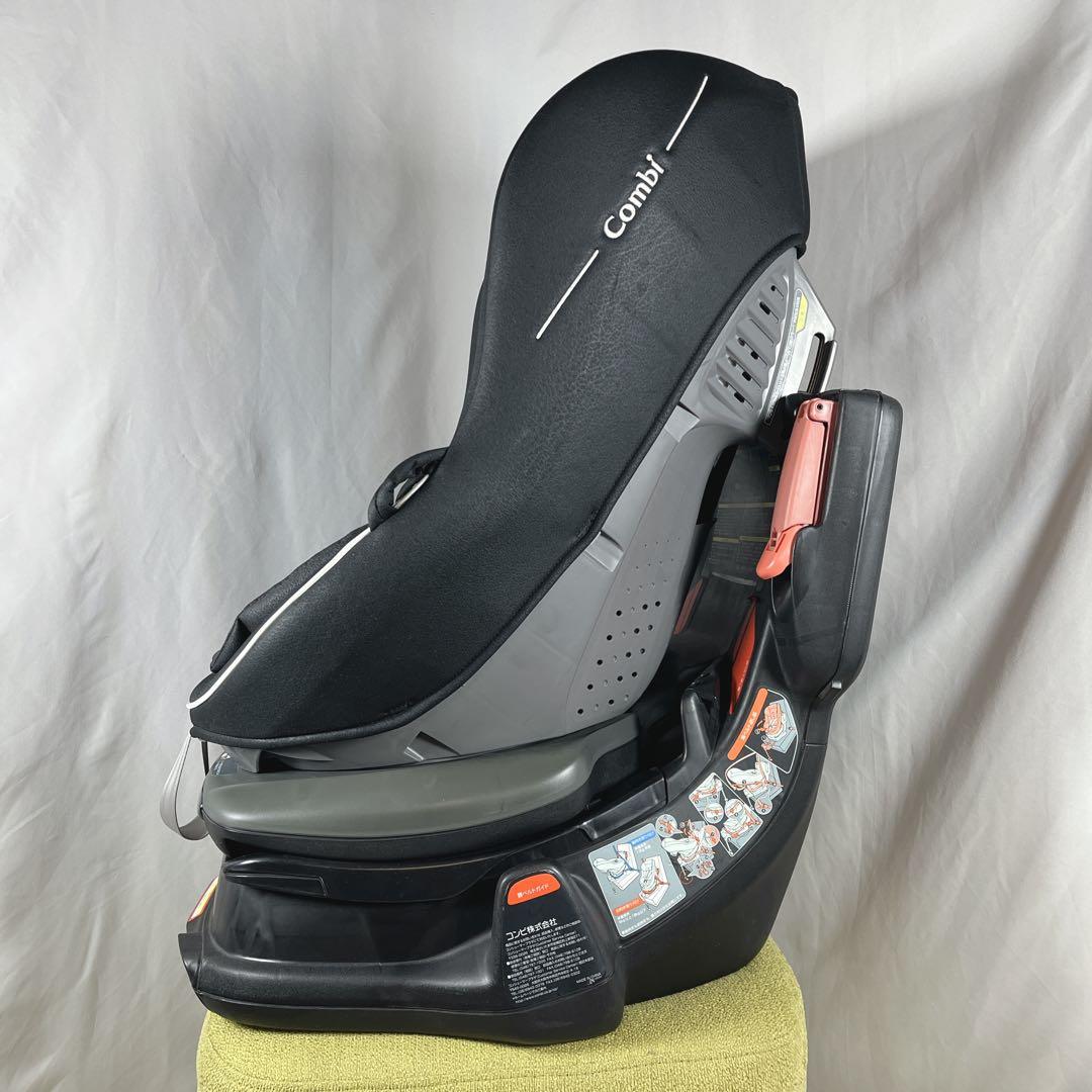 Combi コンビ ゼウスターンユーロ 回転式チャイルドシート 新生児〜ブラック