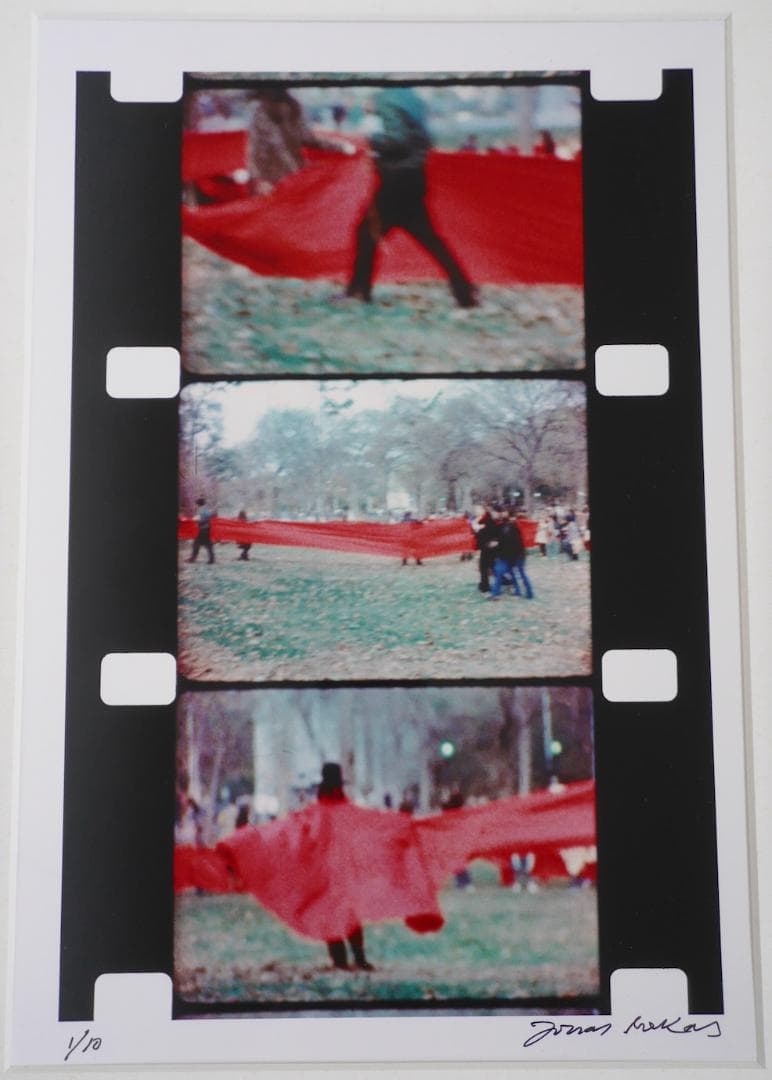 ジョナス・メカス 写真作品 限定10部 サイン入り 本物 jonas mekas