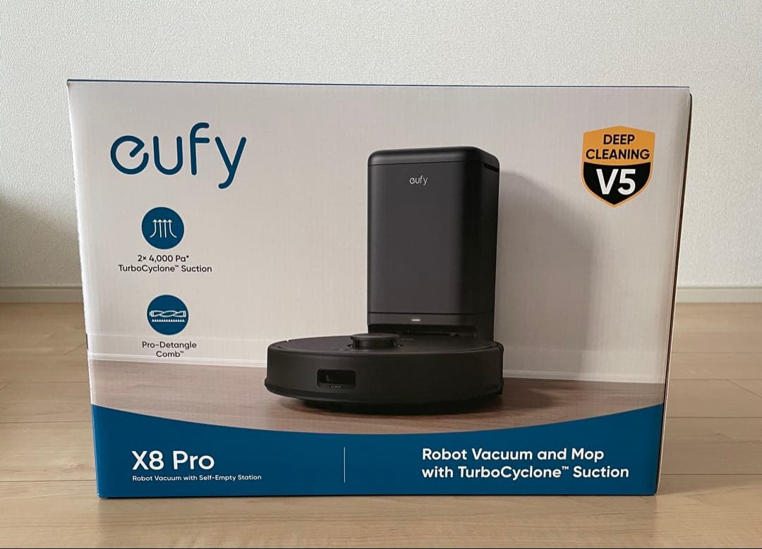 新品未使用　アンカー Eufy Clean X8 Pro ロボット掃除機