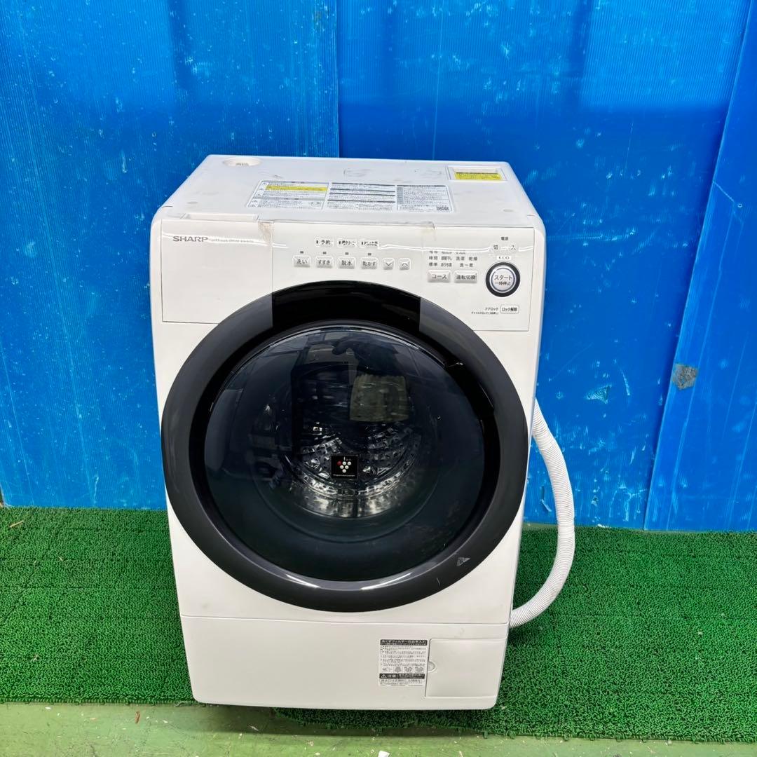 617 シャープ　ドラム式洗濯機　7kg 3.5kg 関東　配送設置無料　保証込