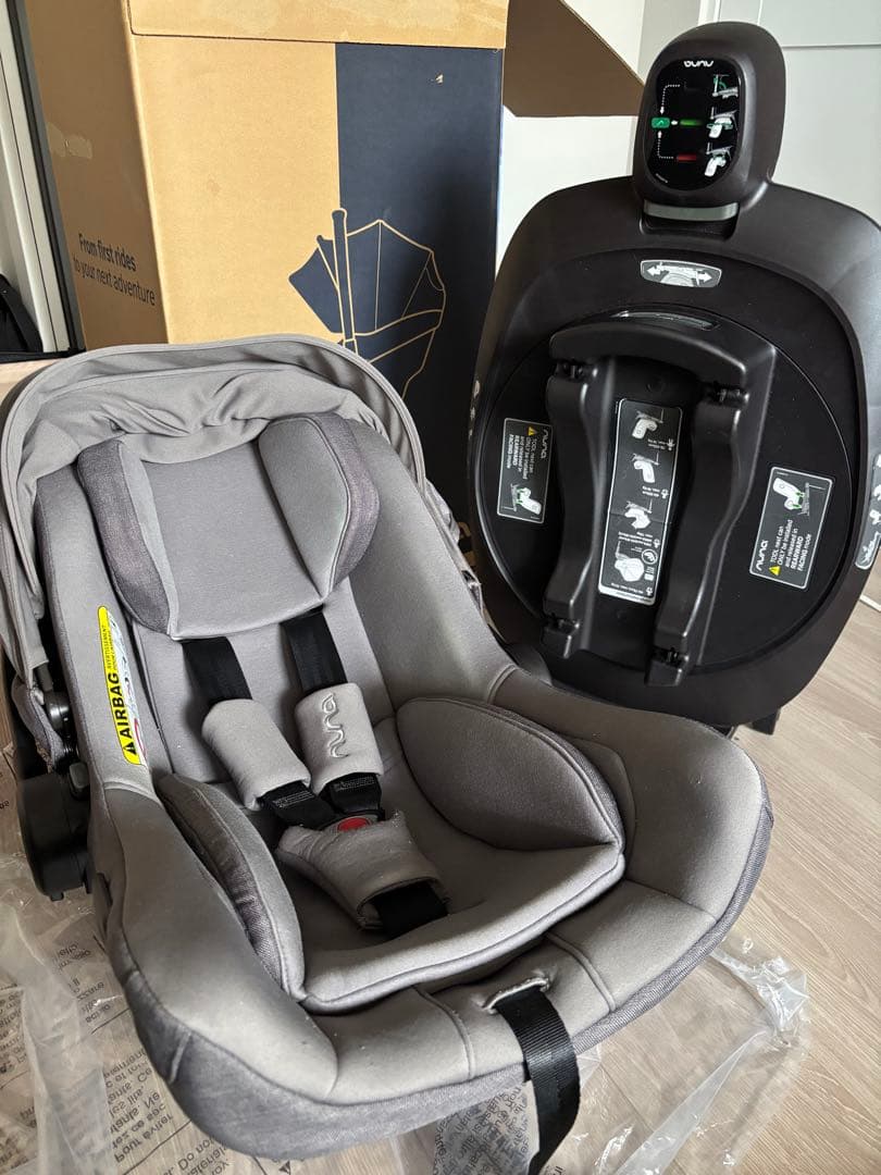 KATOJI NUNAピパネクストNチャイルドシート + NUNAベースネクスト