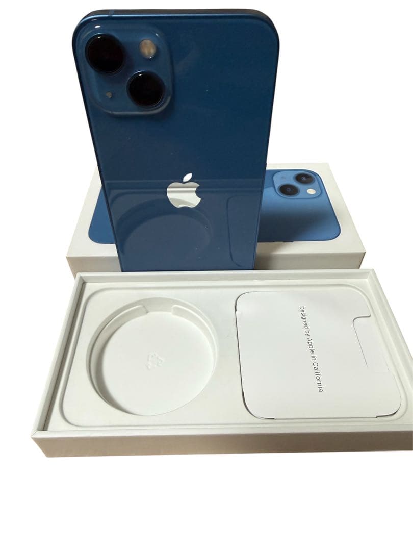 【美品】iPhone13 128GB ブルー　SIMフリー　Apple