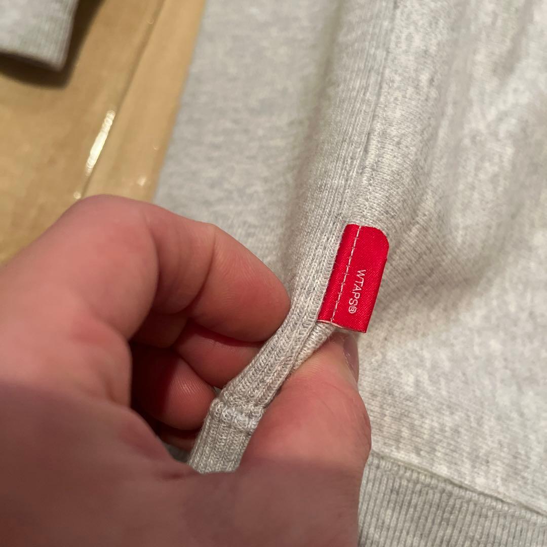 黒豆 WTAPS ダブルタップス スウェット カレッジ グレー L