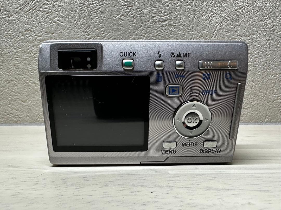 希少【美品】PENTAX OPTIO S5I デジカメ　シルバー ペンタックス