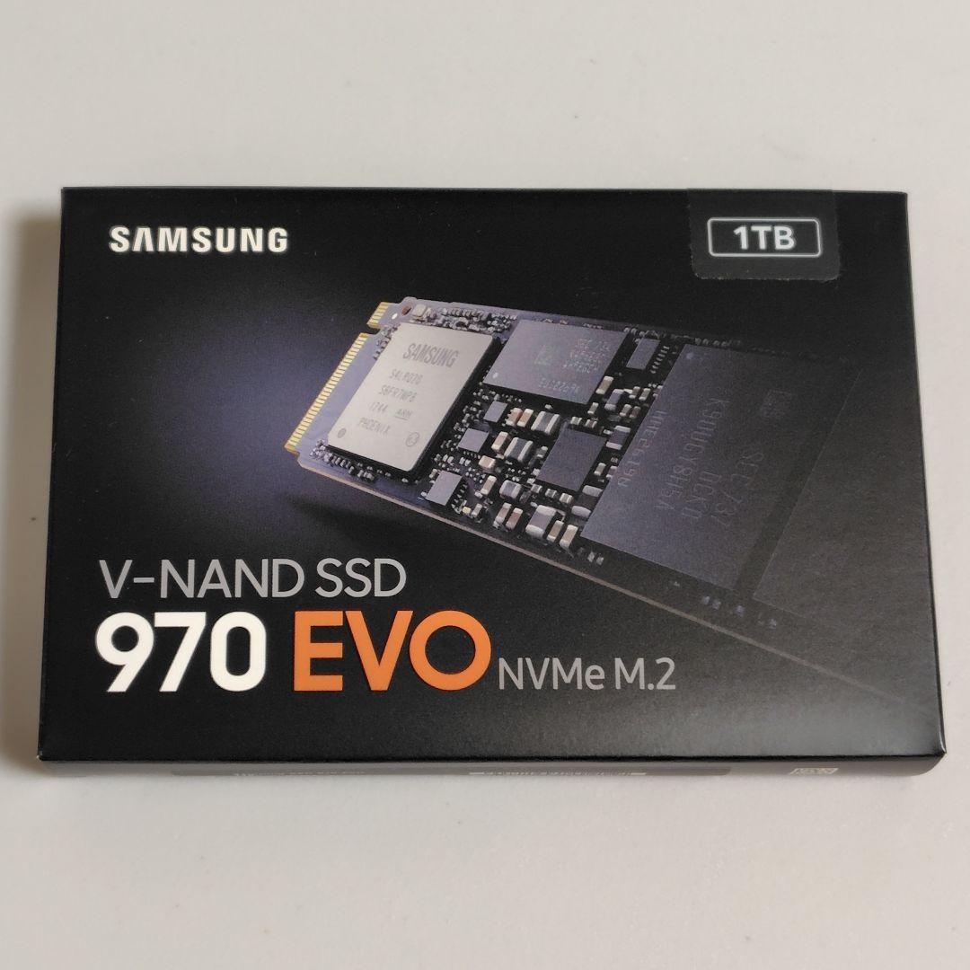 【1TB】Samsung 970 EVO M.2 SSD