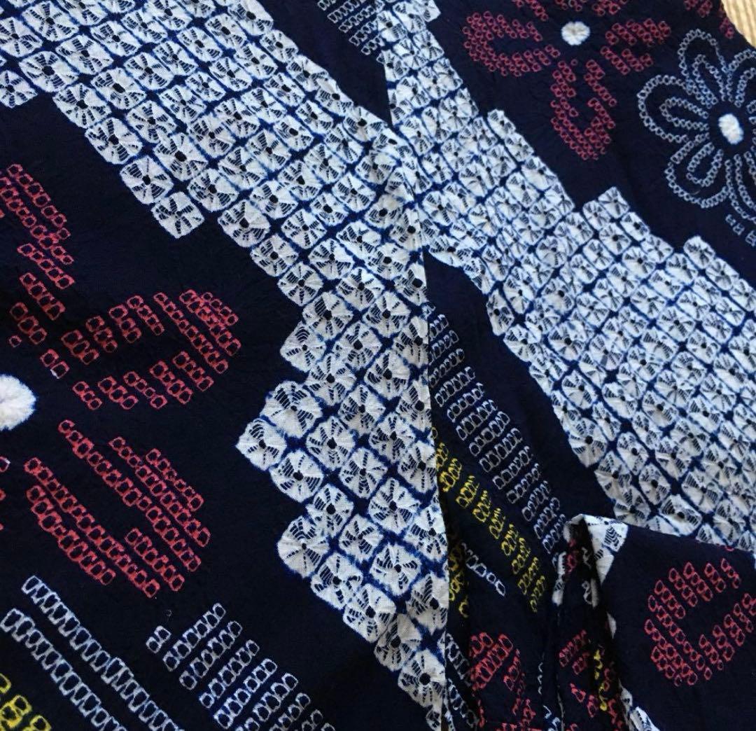 有松絞り浴衣　新品未使用