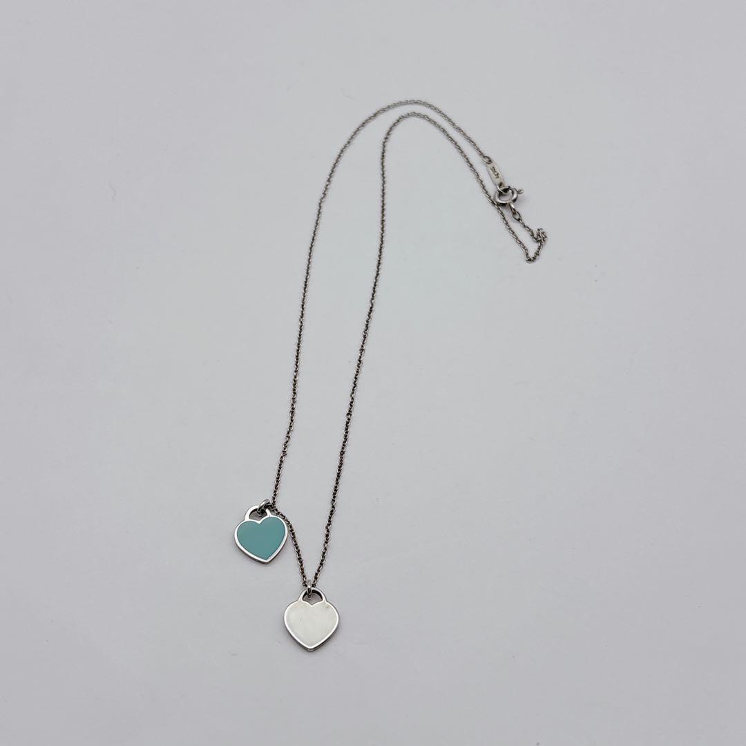 美品✨ TIFFANY&Co. リターン トゥ ティファニー ダブルハート