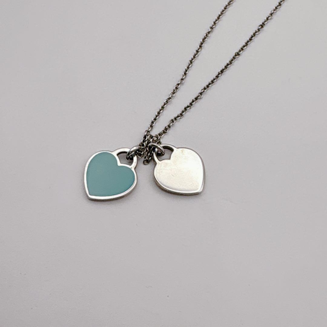 美品✨ TIFFANY&Co. リターン トゥ ティファニー ダブルハート