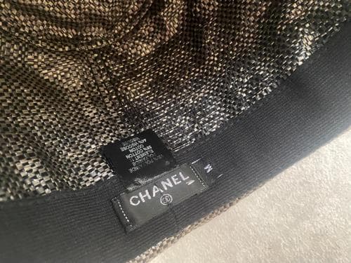 値下★CHANEL シャネル シルバー 2WAY ハット