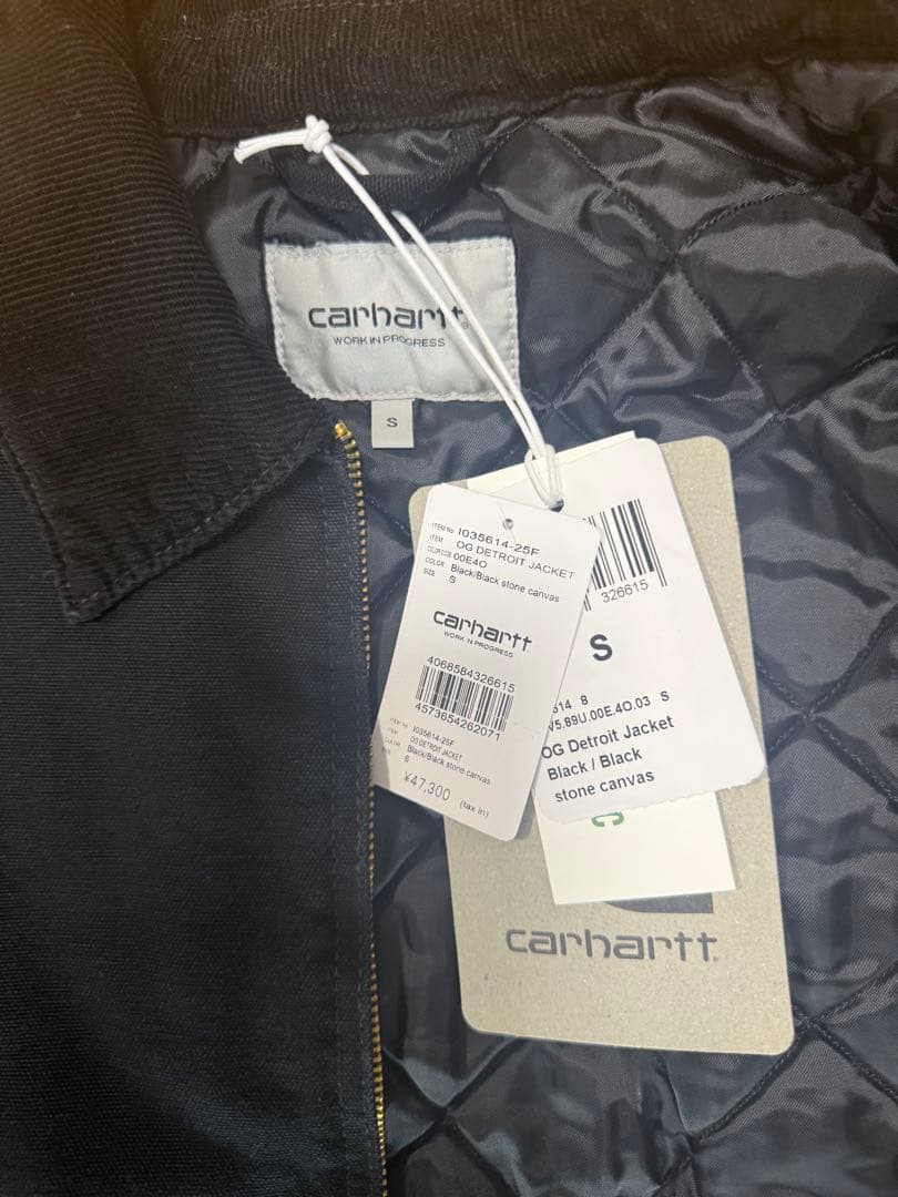 ジャケット・アウター Carhartt OG Detroit Jacket S Black