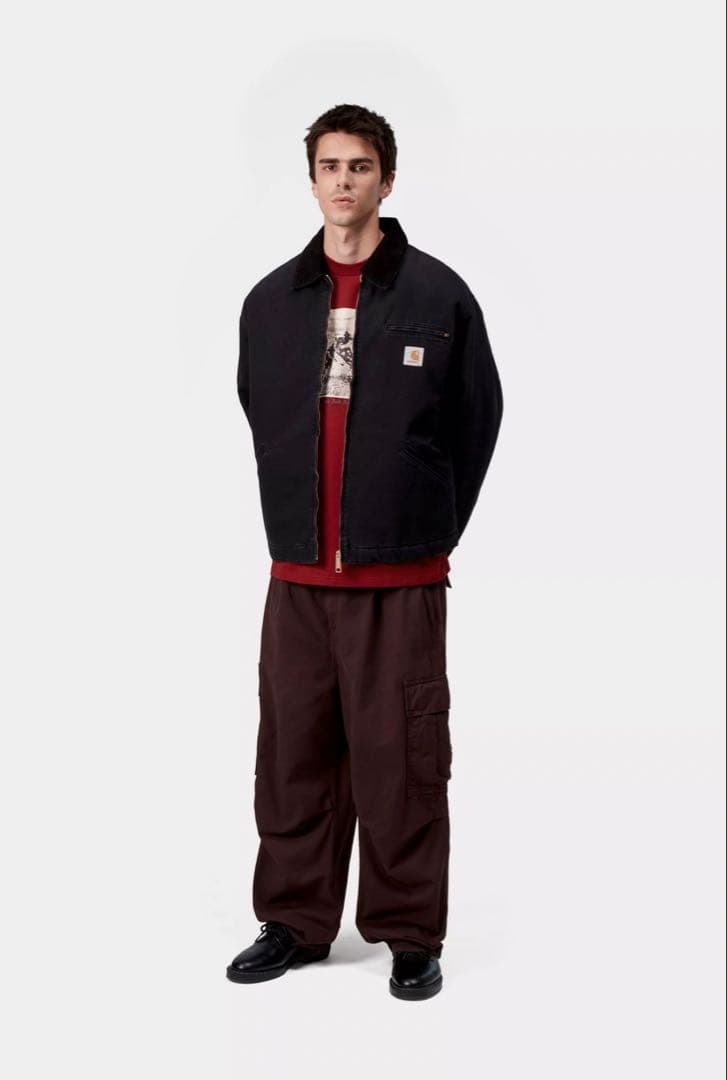 ジャケット・アウター Carhartt OG Detroit Jacket S Black