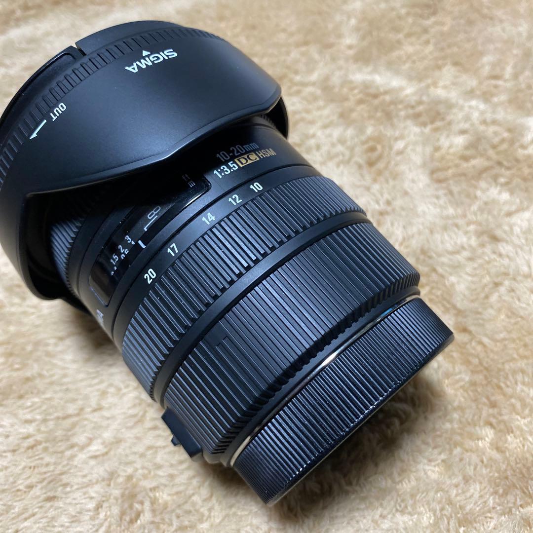 SIGMA 広角レンズ10-20mm F3.5 DC HSM EFマウント