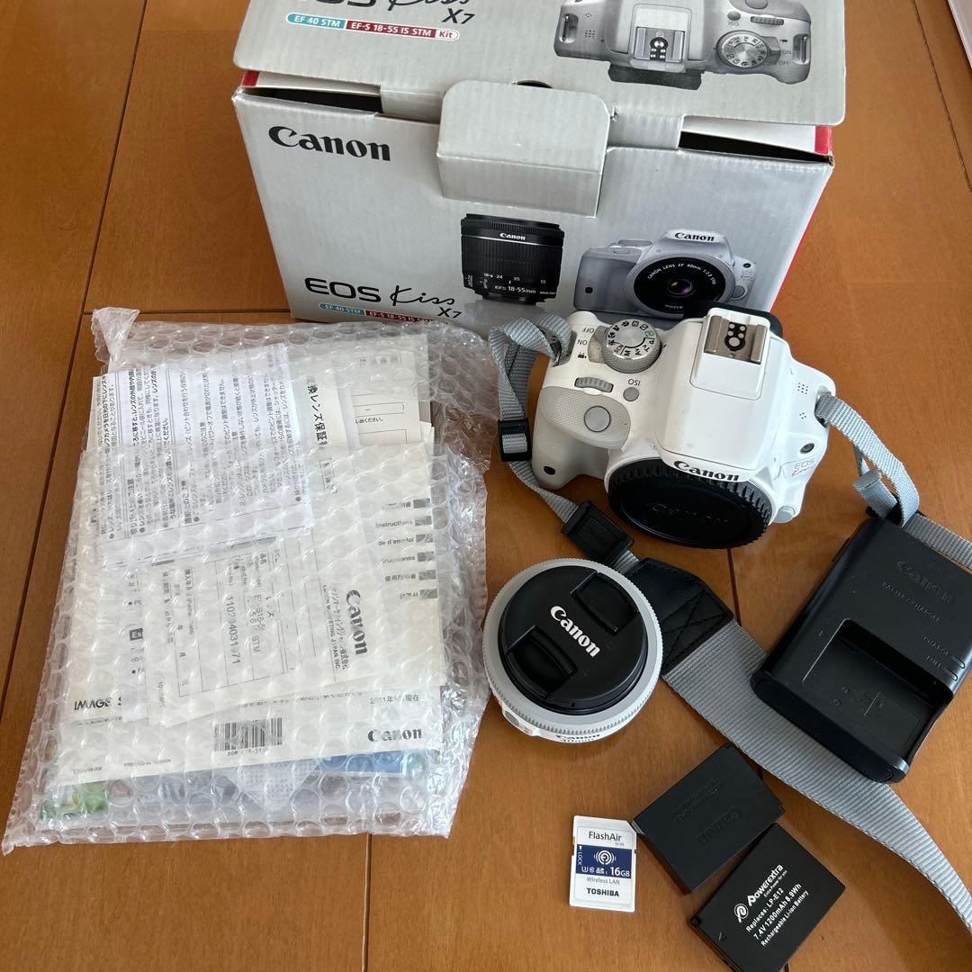 Canon EOS Kiss X7 ホワイト