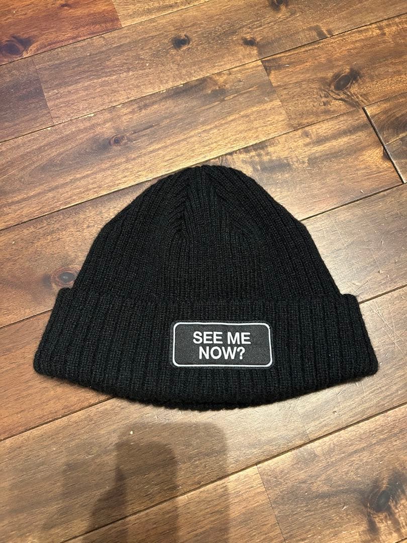 キムタク ニット帽 SEE ME NOW?