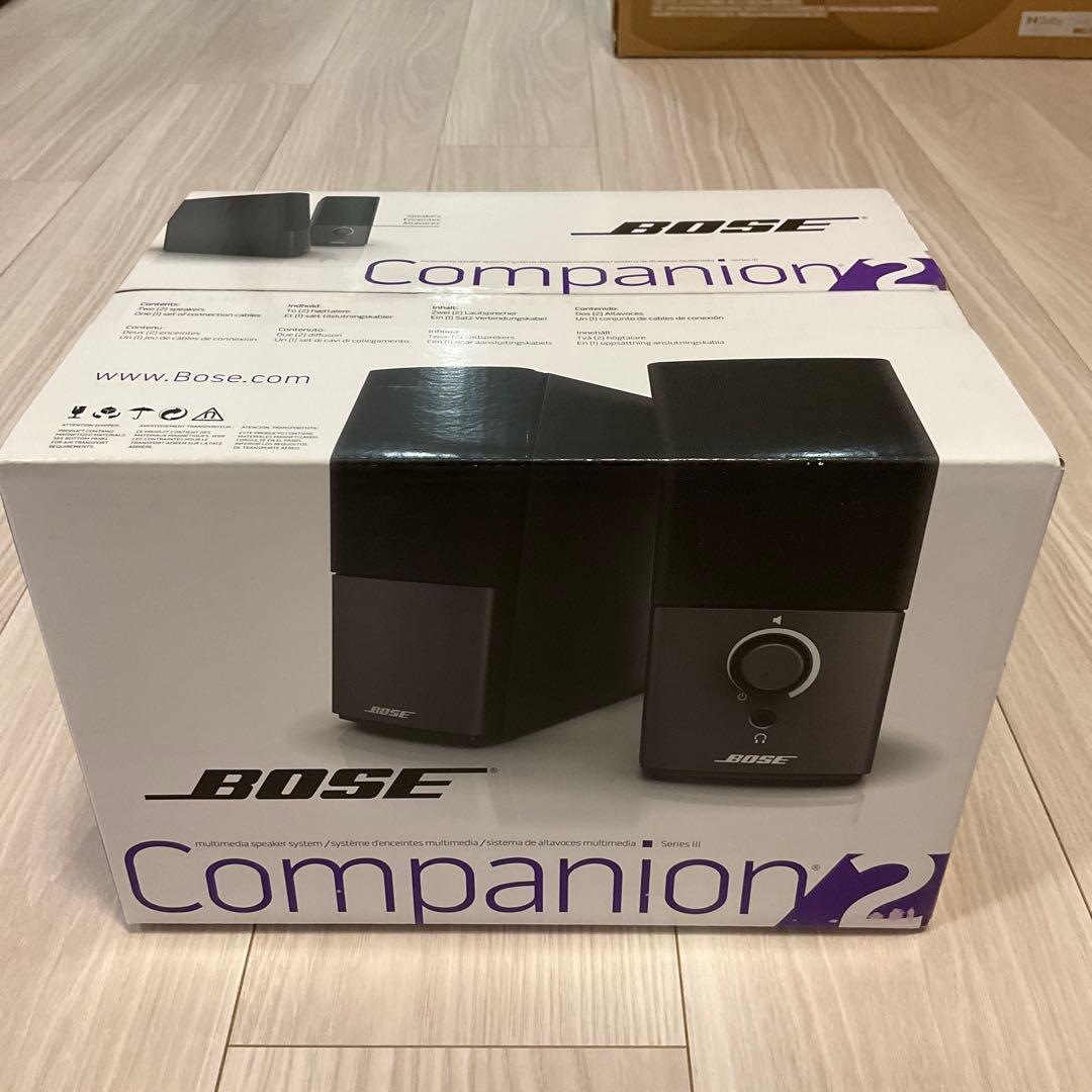 【新品・未開封】Bose Companion 2 Series III ブラック