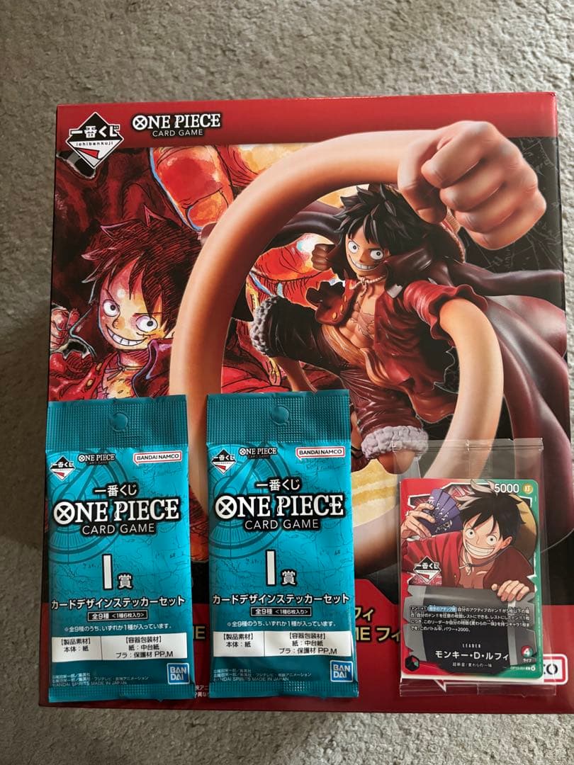 ONE PIECE カードゲーム A賞+プロモカセット