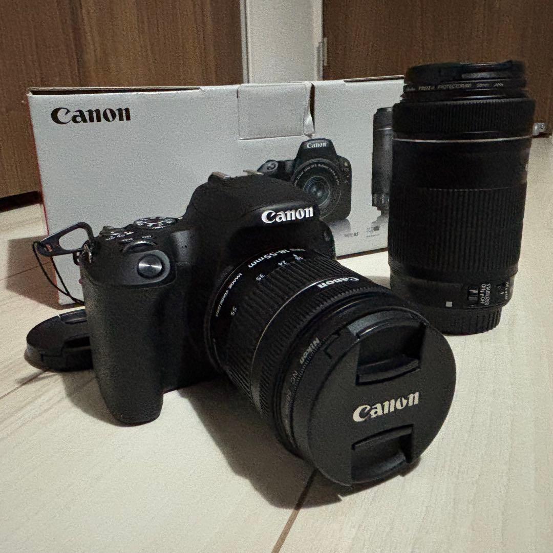キャノン キス Canon EOS Kiss x9 ダブルレンズ