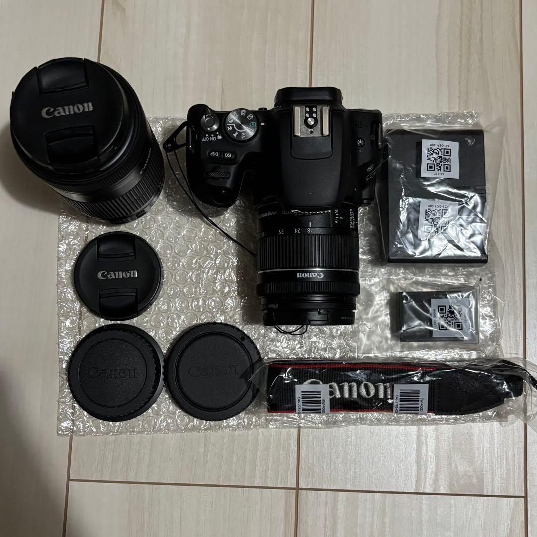 キャノン キス Canon EOS Kiss x9 ダブルレンズ