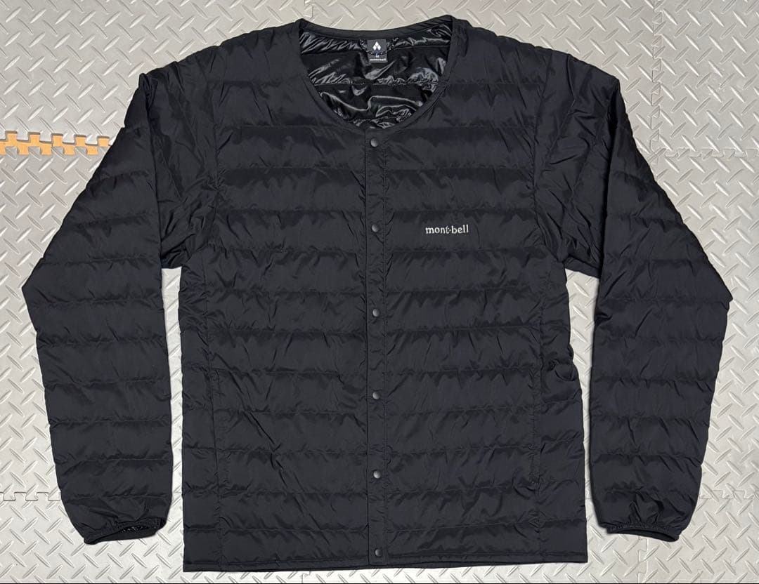 mont-bell モンベル スペリオダウン ラウンドネックジャケット ブラック