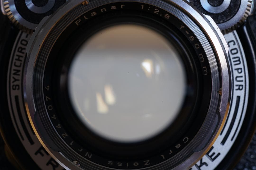 ローライフレックス2.8C　プラナー80㎜f2.8 オーバーホール済