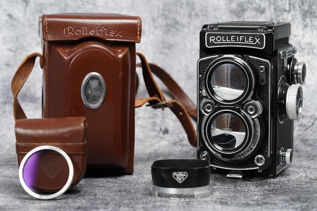 ローライフレックス2.8C　プラナー80㎜f2.8 オーバーホール済