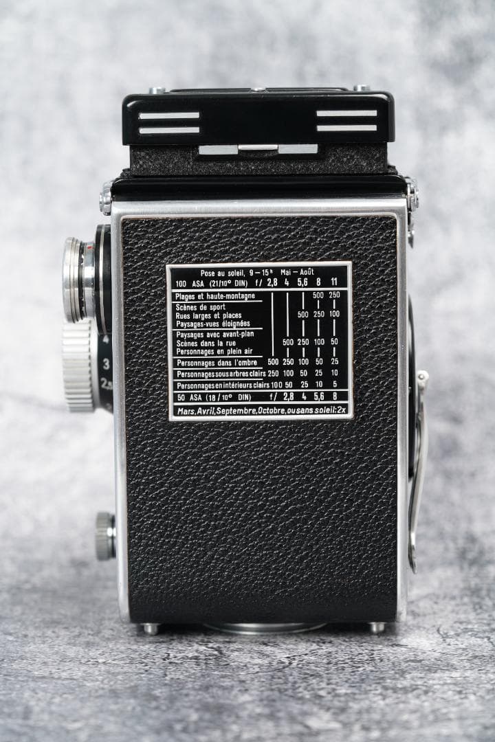 ローライフレックス2.8C　プラナー80㎜f2.8 オーバーホール済