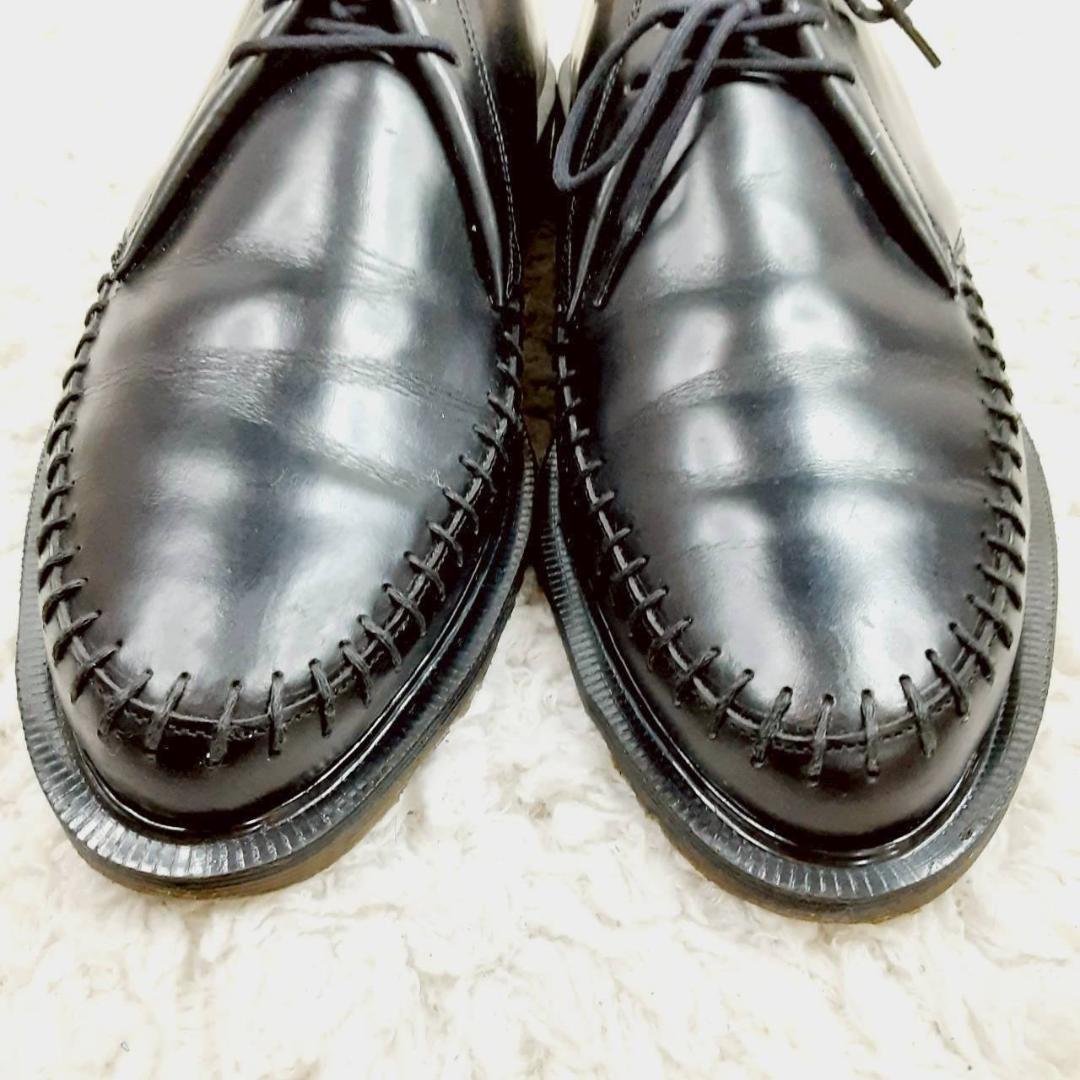美品 26㎝◎Dr.Martens ROBOT 革靴 ドレスシューズ 黒 UK製