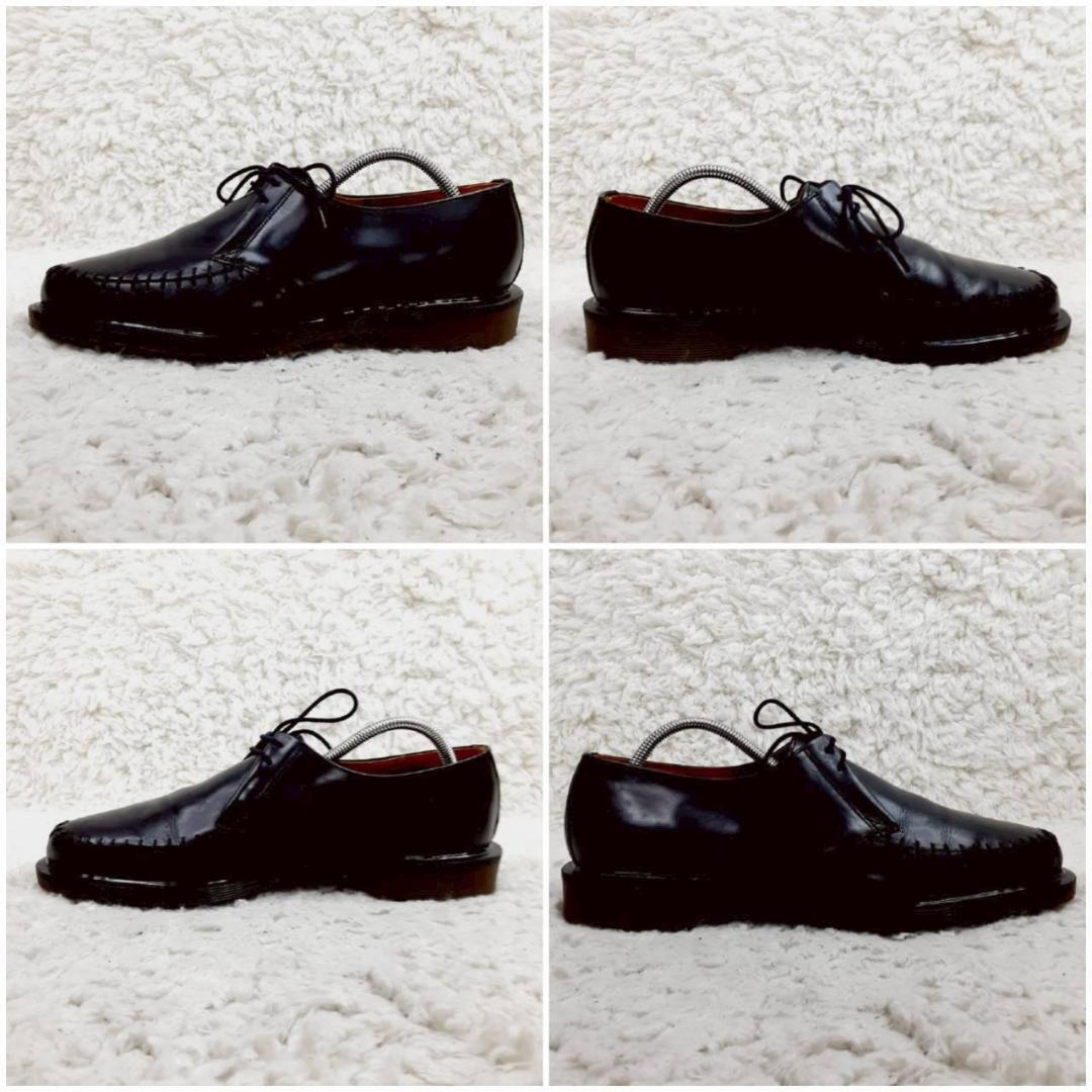 美品 26㎝◎Dr.Martens ROBOT 革靴 ドレスシューズ 黒 UK製