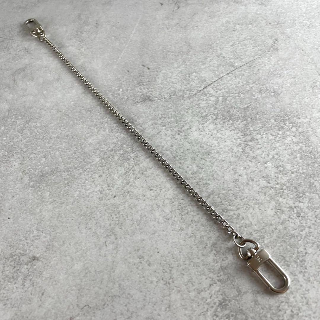 小物 Louis Vuitton Mint Silver Wallet Chain