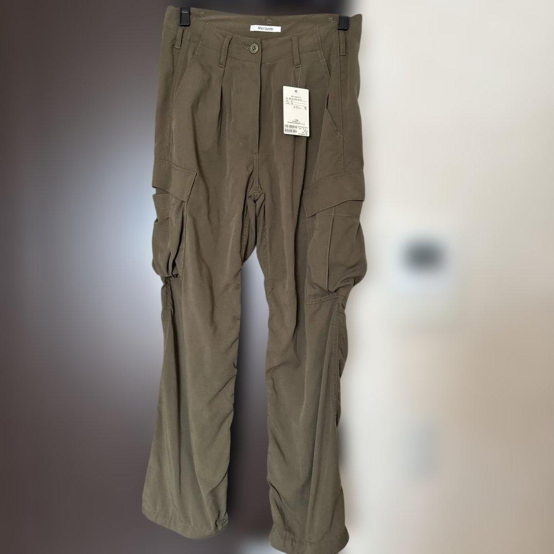 お値下しました 新品未使用 Whim Gazetteバッグサテン カーゴパンツ