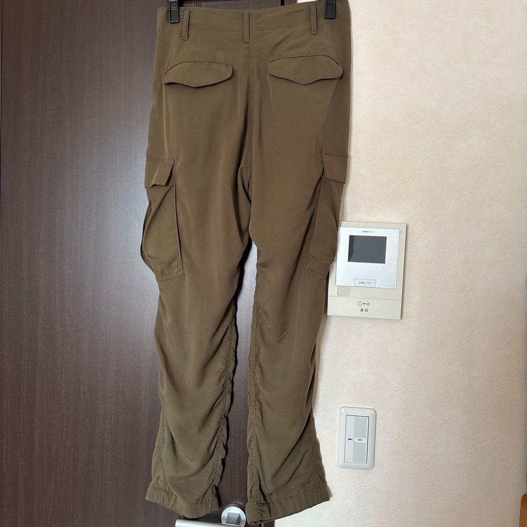 お値下しました 新品未使用 Whim Gazetteバッグサテン カーゴパンツ